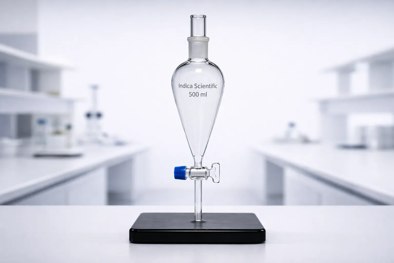 Conical Separating Funnel for Laboratory